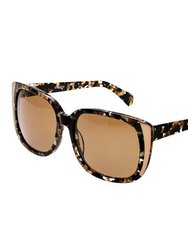Bertha Natalia Polarized Sunglasses - Multi/Brown