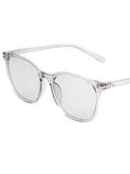 Bertha Piper Polarized Sunglasses - Clear/Clear