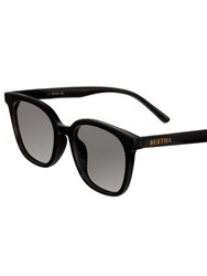 Betty Polarized Sunglasses - Black/Black