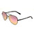 Bianca Polarized Sunglass - Black/Pink