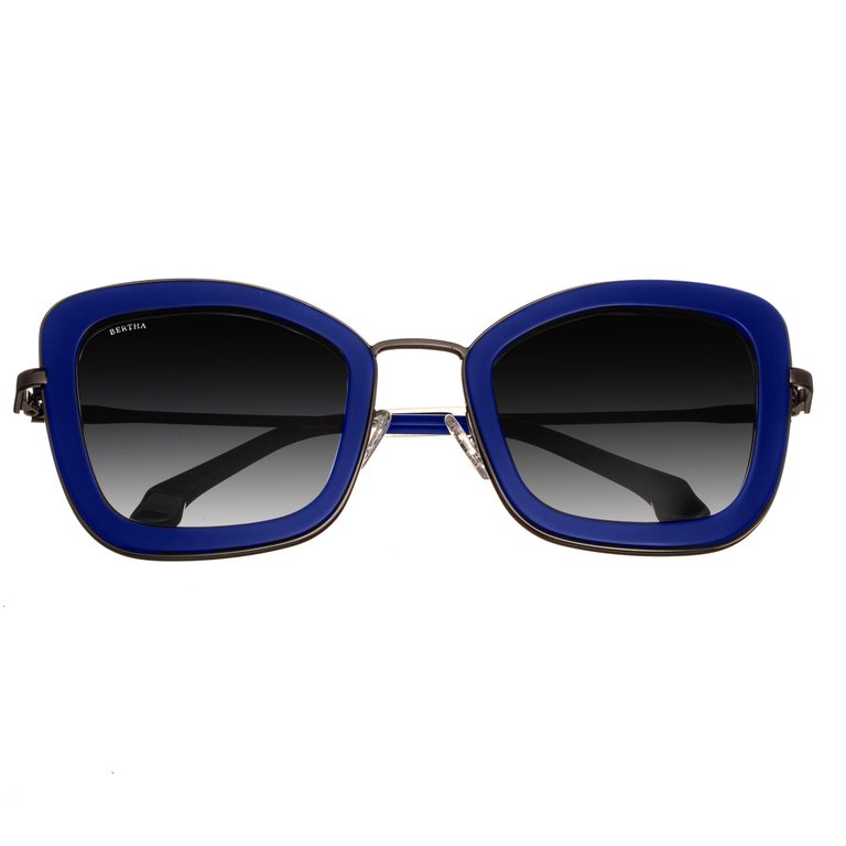 Delphine Handmade In Italy Sunglasses - Navy
