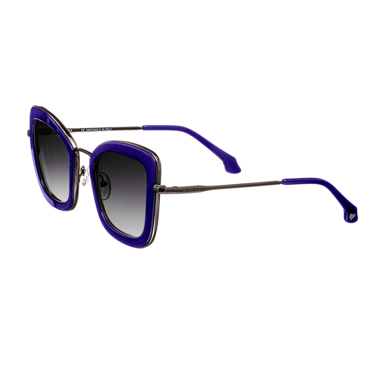 data Tilsætningsstof Traditionel Bertha Sunglasses Black Delphine Handmade In Italy Sunglasses | Verishop