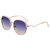 Hensley Polarized Sunglasses - Clear/Blue