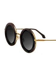 Jimi Handmade In Italy Sunglasses - Black