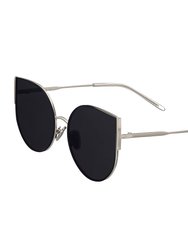 Logan Polarized Sunglass - Silver/Silver