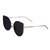 Logan Polarized Sunglass - Silver/Silver