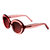 Margot Handmade In Italy Sunglasses - Red