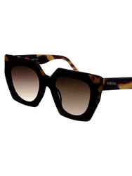Marlowe Handmade In Italy Sunglasses - Tortoise