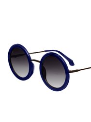 Quant Handmade In Italy Sunglasses - Navy