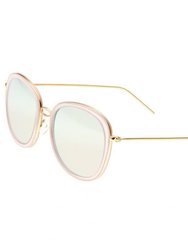 Scarlett Polarized Sunglass - Gold/Gold