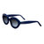 Severine Handmade In Italy Sunglasses - Navy