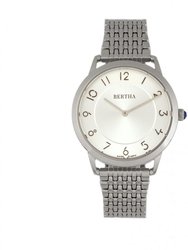 Bertha Abby Swiss Ladies Watch - Silver