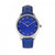 Bertha Abby Swiss Ladies Watch - Silver/Blue