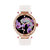 Bertha Camilla Mother-Of-Pearl Leather-Band Watch - White