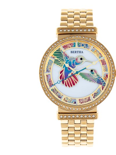 Bertha Watches Bertha Emily Mother-Of-Pearl Bracelet Watch - Gold product