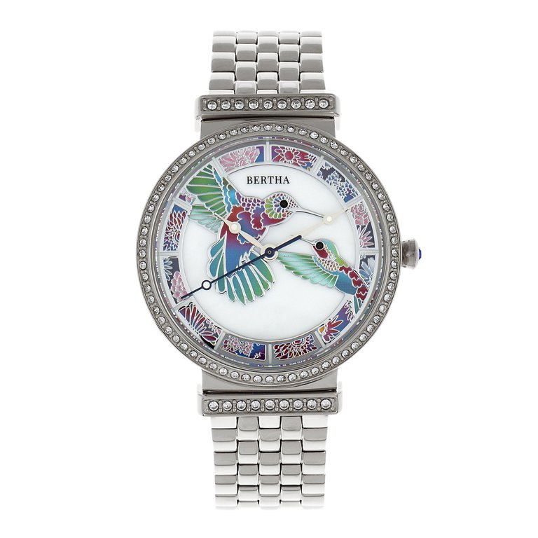 Bertha Emily Mother-Of-Pearl Ladies Watch