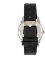 Bertha Ida Mother-of-Pearl Leather-Band Watch