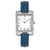 Bertha Marisol Swiss MOP Leather-Band Watch - Blue