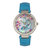 Bertha Mia Mother-Of-Pearl Leather-Band Watch