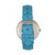 Bertha Mia Mother-Of-Pearl Leather-Band Watch