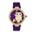 Bertha Rosie Leather-Band Watch - Gold/Purple