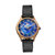 Georgiana Mother Of Pearl Leather-Band Watch - Rose Gold/Black