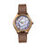 Georgiana Mother Of Pearl Leather-Band Watch - Rose Gold/Beige