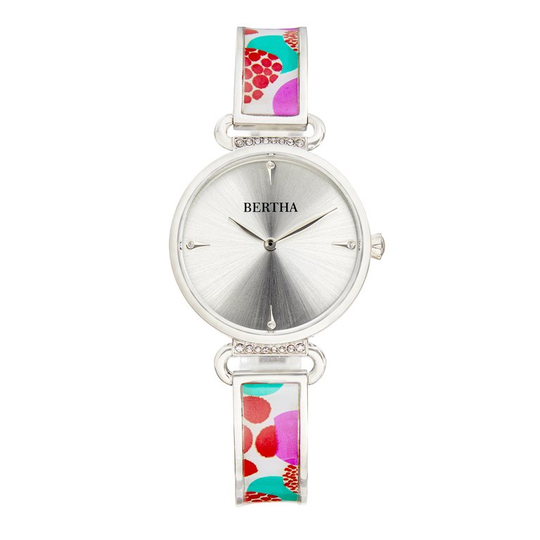 Katherine Enamel-Designed Bracelet Watch