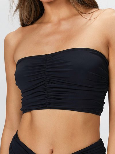 BETH RICHARDS Solid Delrey Bikini Top In Black product