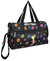 Women's Duffel Bag In Black With Kisses - Black With Kisses