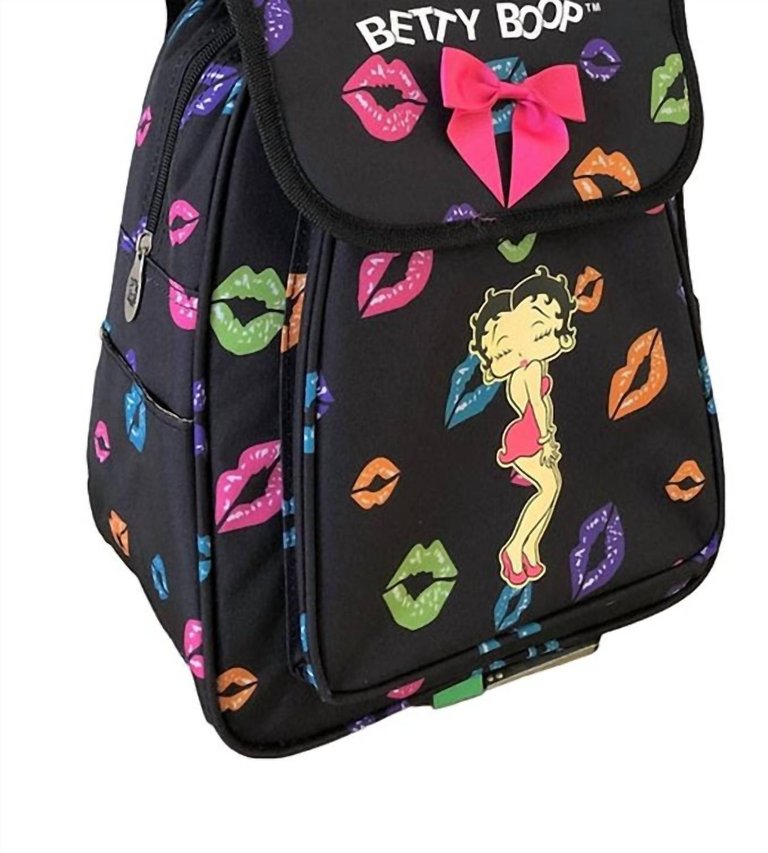 Women's Mini Backpack In Black - Black