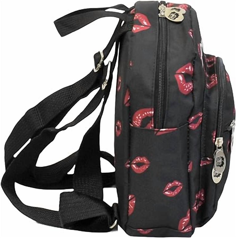 Women's Mini Backpack In Black