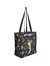 Women's Polyester Shopping Bag In Black/multi Kisses - Black/multi Kisses