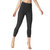 High Rise Capri Legging - Charcoal