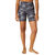 High Waisted Biker Shorts - Silver Mist Camo