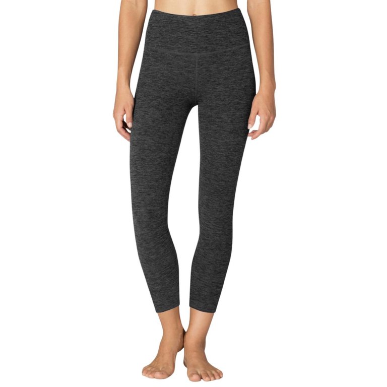 Out Of Pocket High Waisted Legging - Black-Charcoal