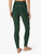 Spacedye Out Of Pocket High Waisted Midi Legging In Forest Green Pine