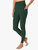 Spacedye Out Of Pocket High Waisted Midi Legging In Forest Green Pine - Forest Green Pine