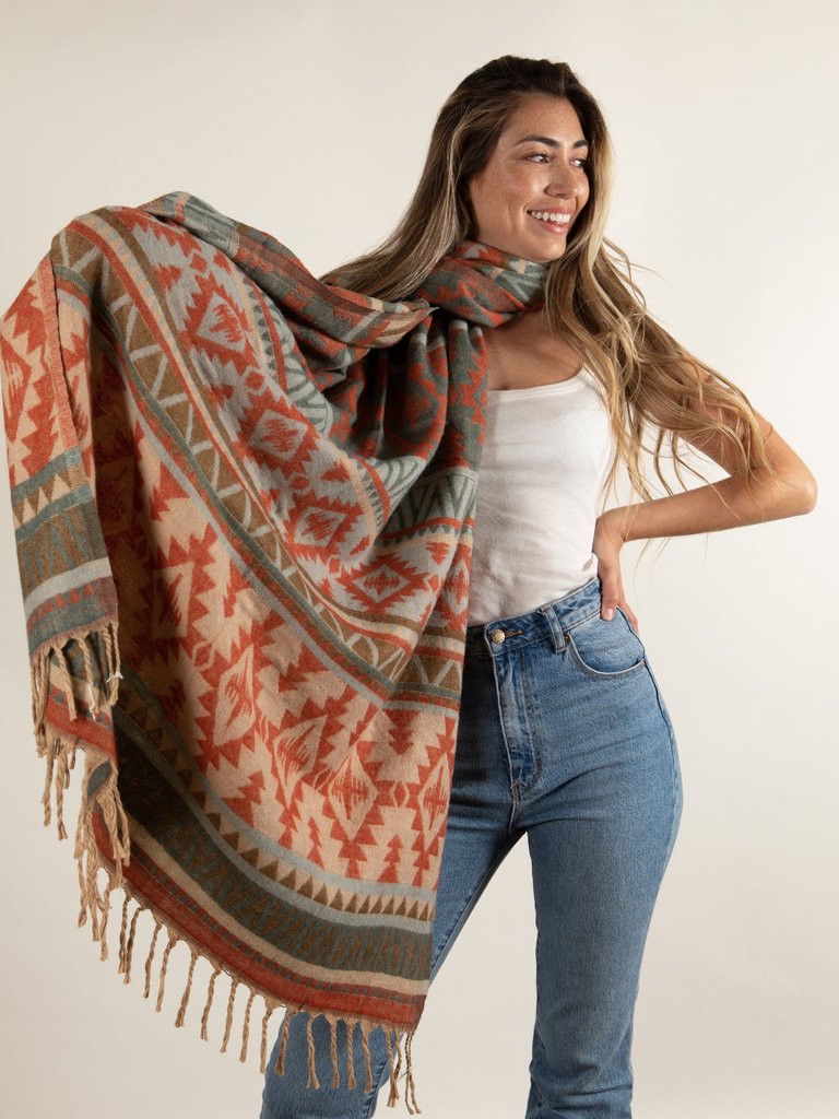 Jaipur Scarf - Orange