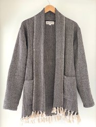 Men's Neutral Cardigan - Grey