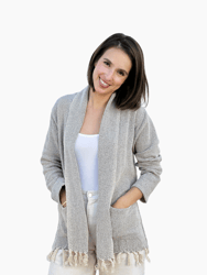 Women's Neutral Cardigan