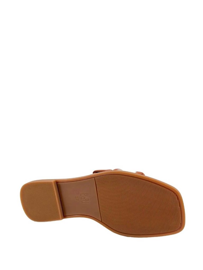 Women's Fabric Flat Sandal In Cuero