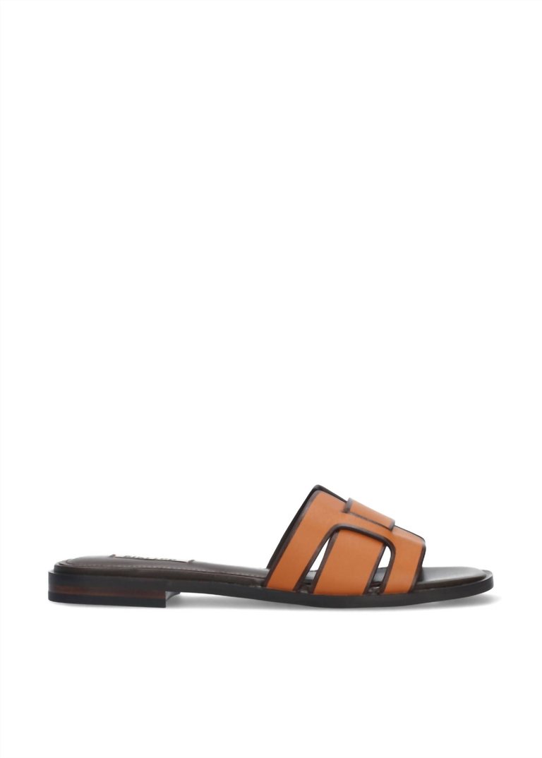 Women's Holly Flat Sandals In Terracotta - Terracotta