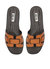 Women's Holly Flat Sandals In Terracotta