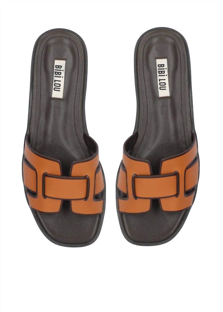 Women's Holly Flat Sandals In Terracotta