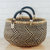 Bolga Baskets - Large Round Two Handle Natural Palette