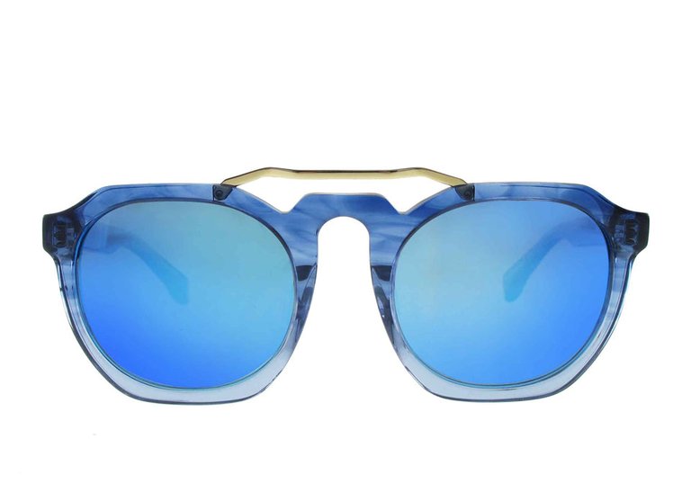 Kochi + S Sunglasses - BE217 - Crystal Blue