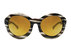 Mabuchi + S Sunglasses - BHP107 - Crystal Brown Line Pattern