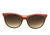Nabeya + S Sunglasses - BP252 - Gradient Brown/Matt Silver