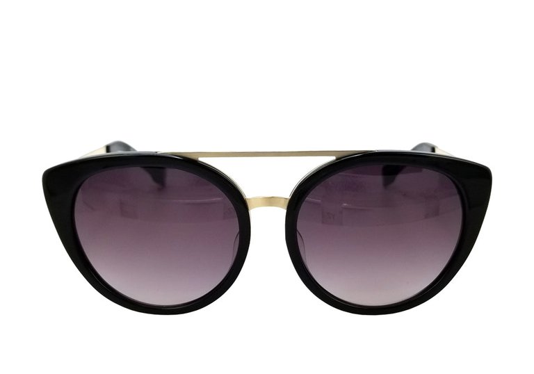 Nagira + S Sunglasses - BP256 - Black / Matt Gold